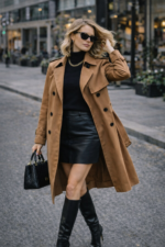 Camel Klasik Trençkot