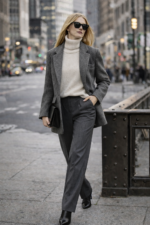 Gri Klasik Blazer Ceket - Görsel 2